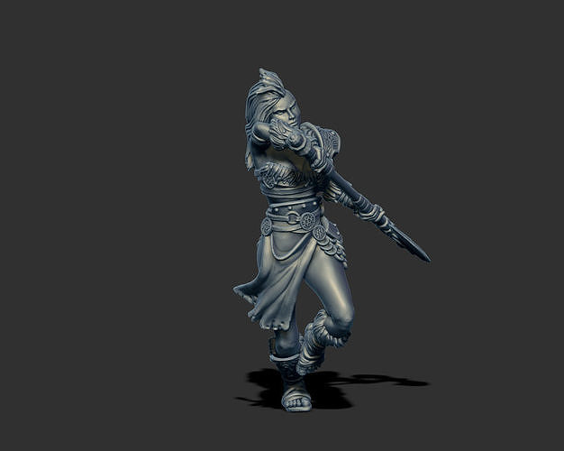 barbarian - Cerd 35mm scale  3D print model
