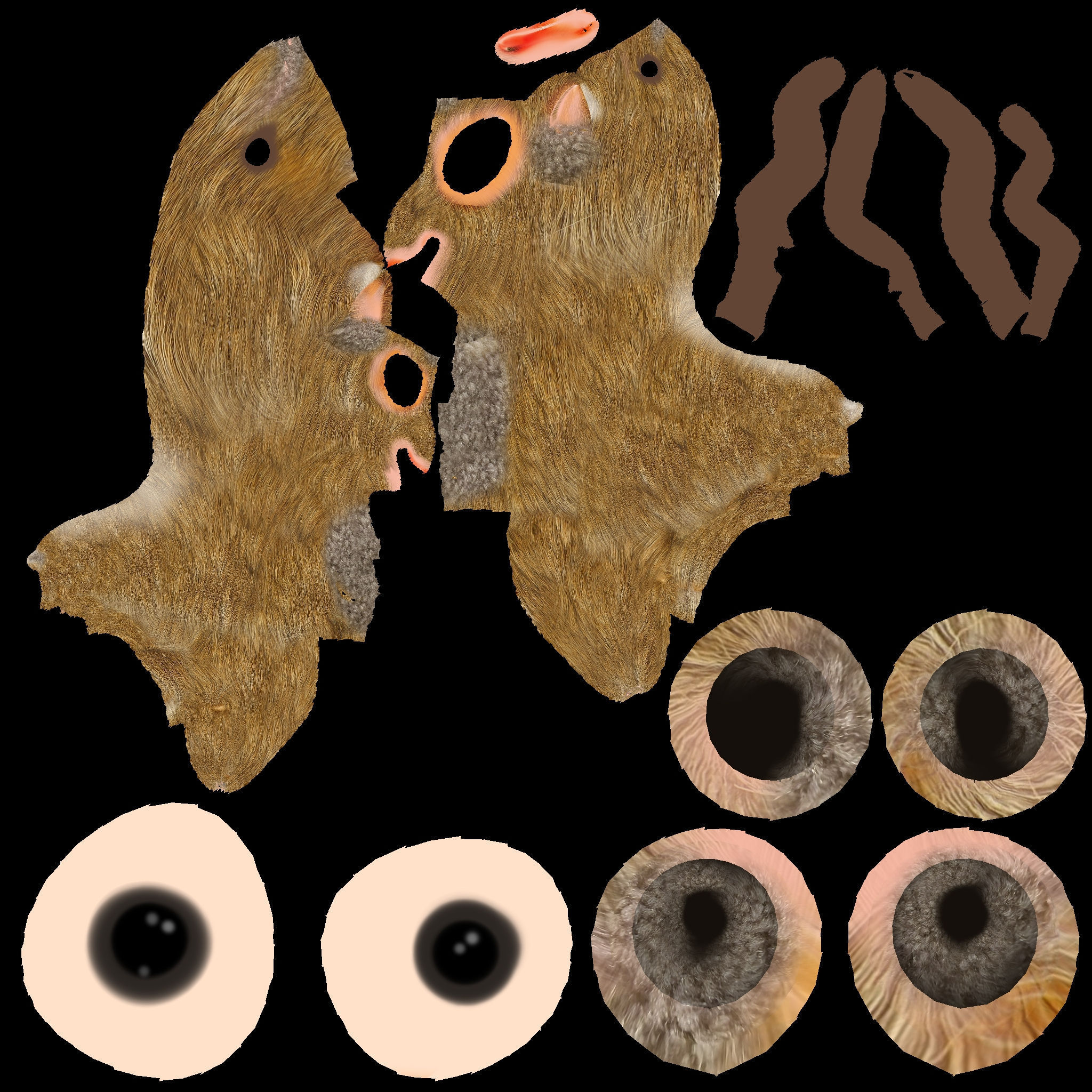 3d model of Christmas Deer 3D model_5