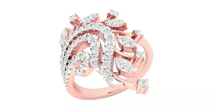 Women ring 3dm stl render detail 3D print model 3D print model