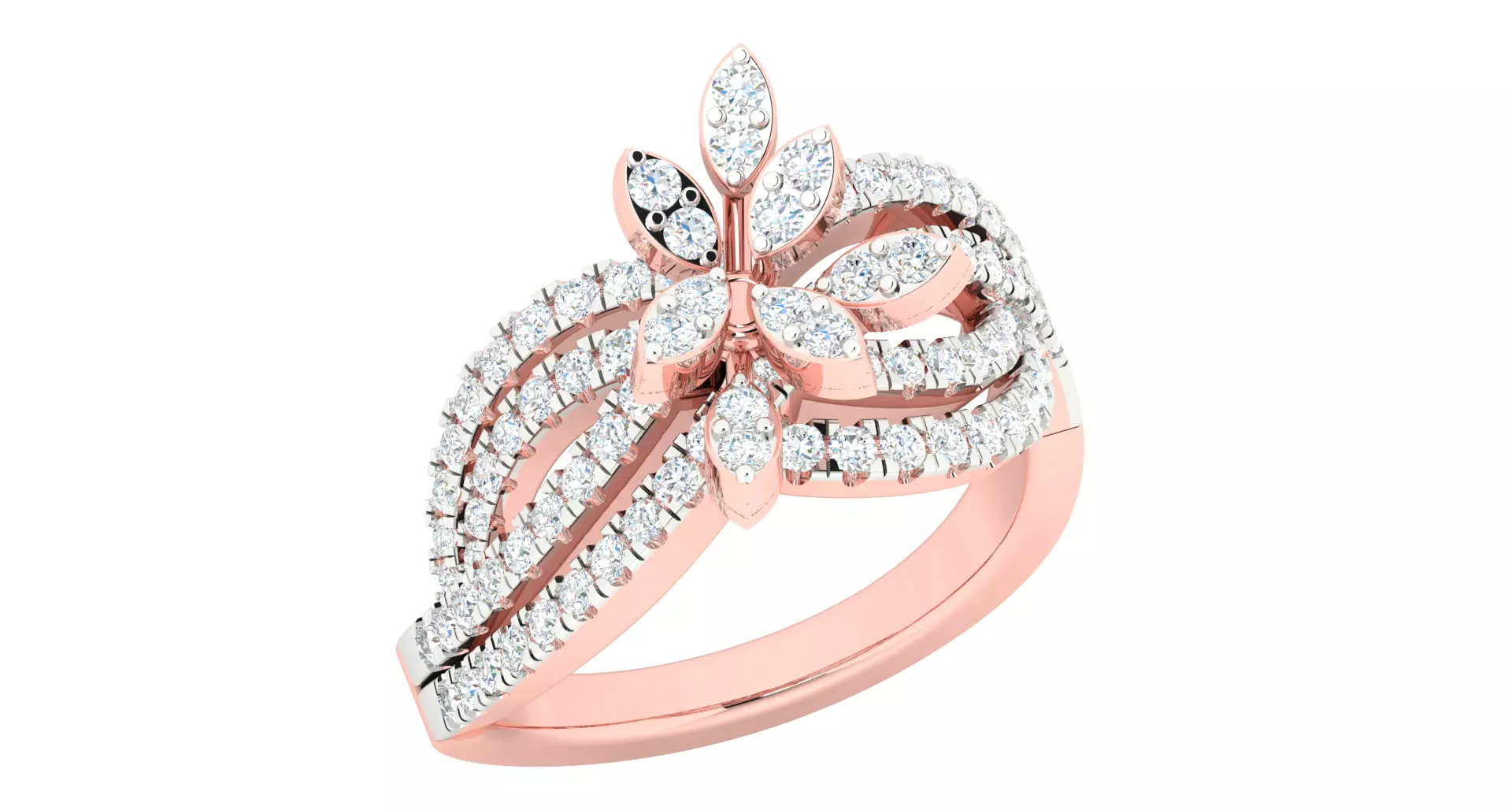 Women ring 3dm stl render detail 3D print model 3D print model_0