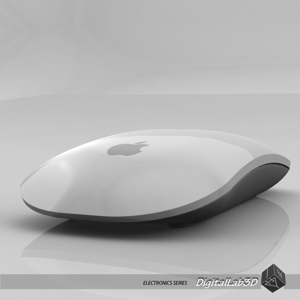 Magic Mouse Apple 3D model_1