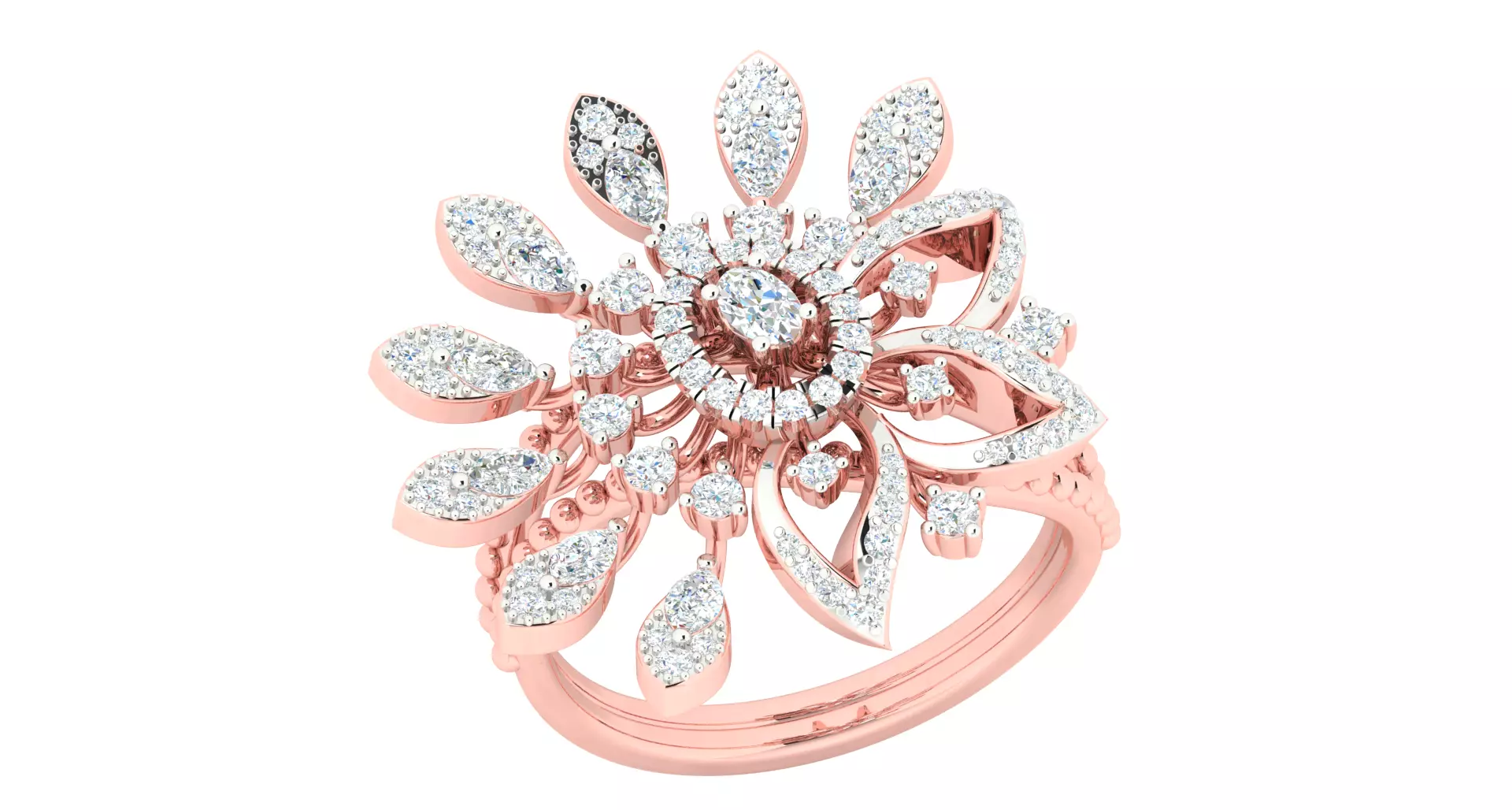 Women ring 3dm stl render detail 3D print model 3D print model_0