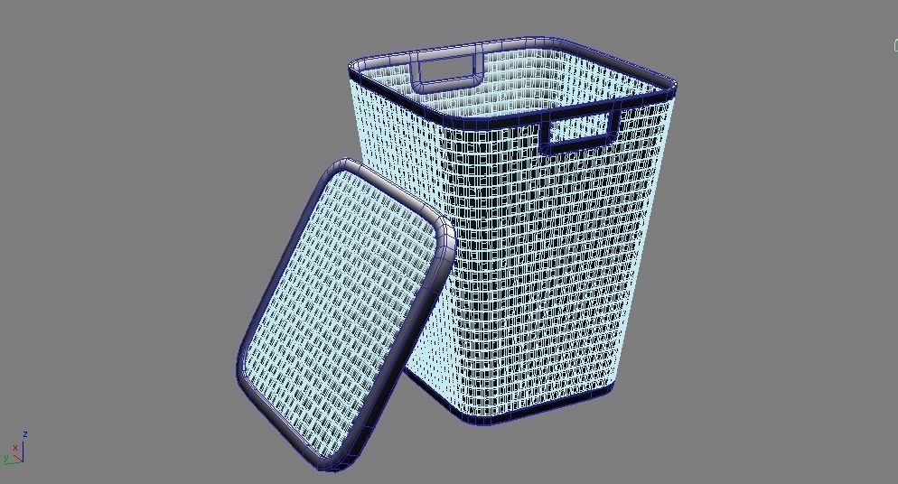 Baskets basket 3D model_18