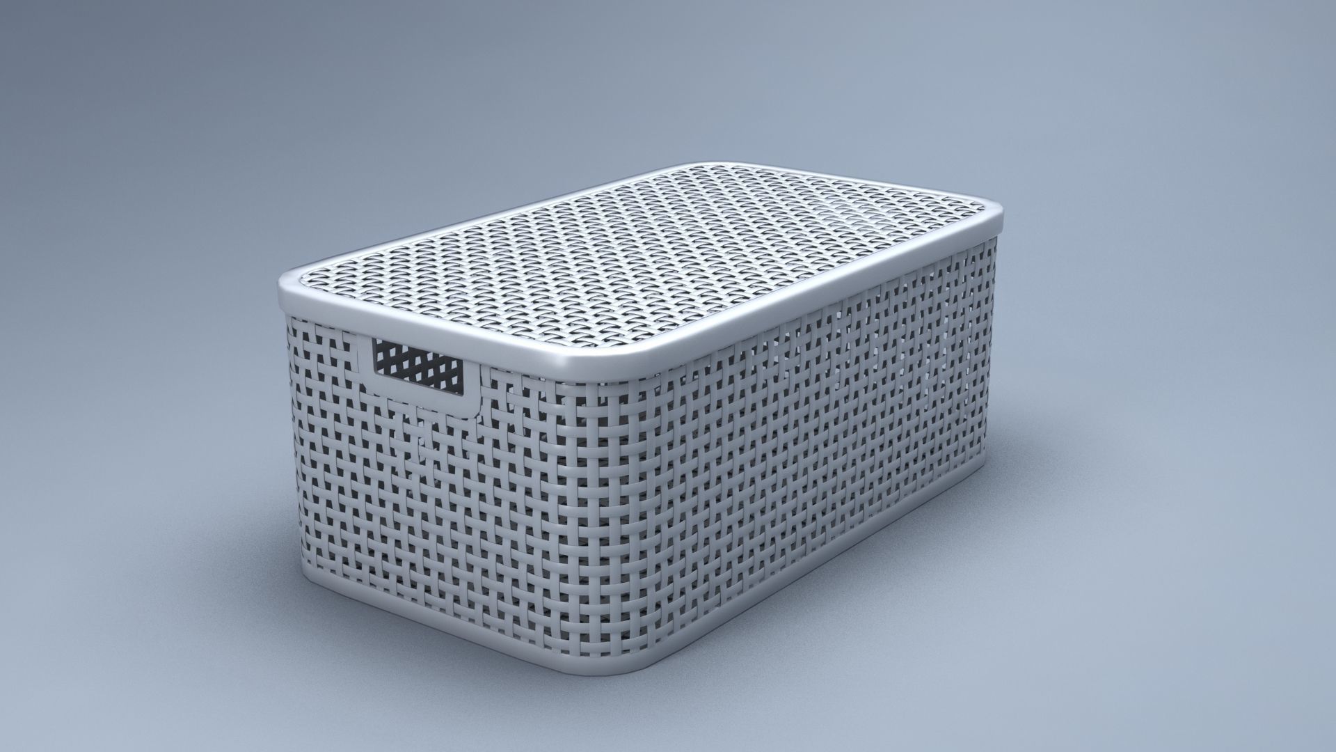 Baskets basket 3D model_4