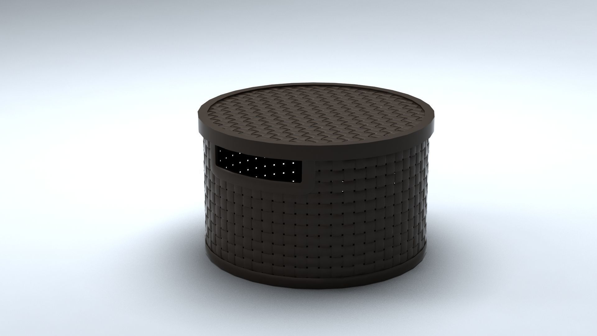 Baskets basket 3D model_12
