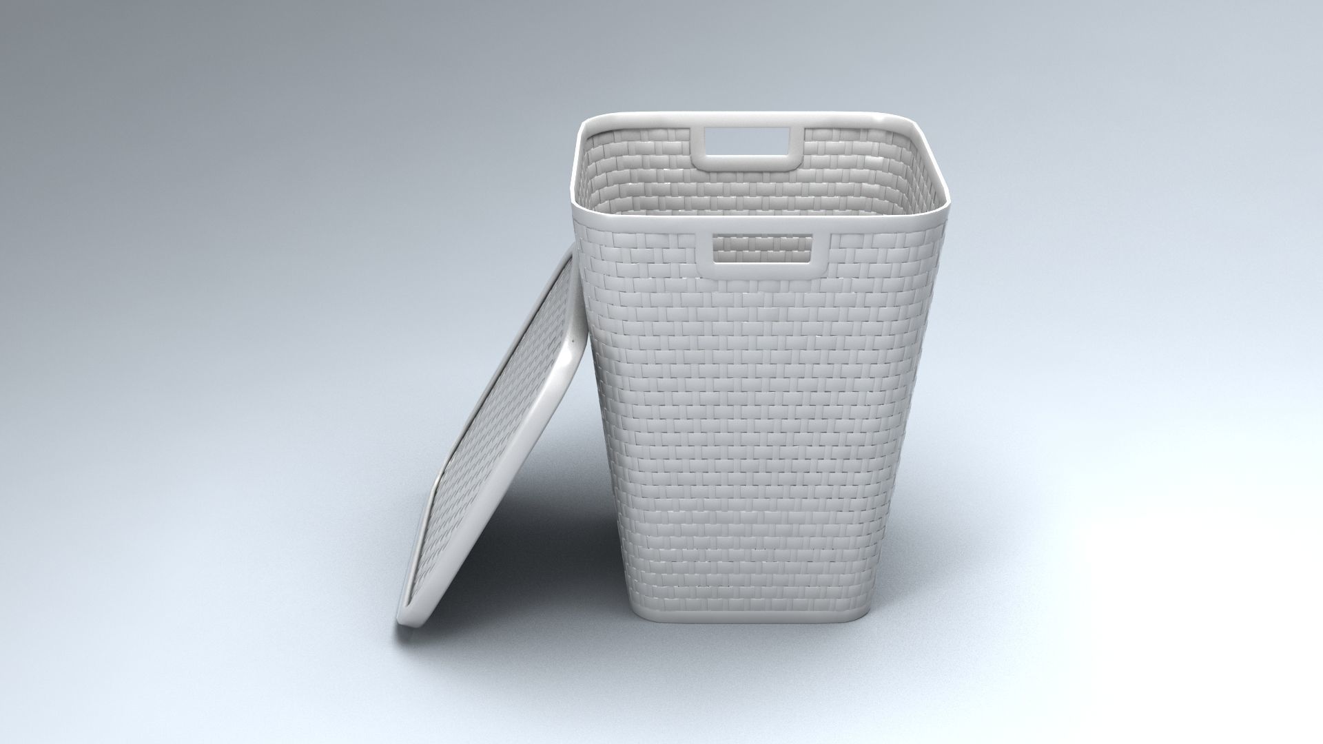 Baskets basket 3D model_16