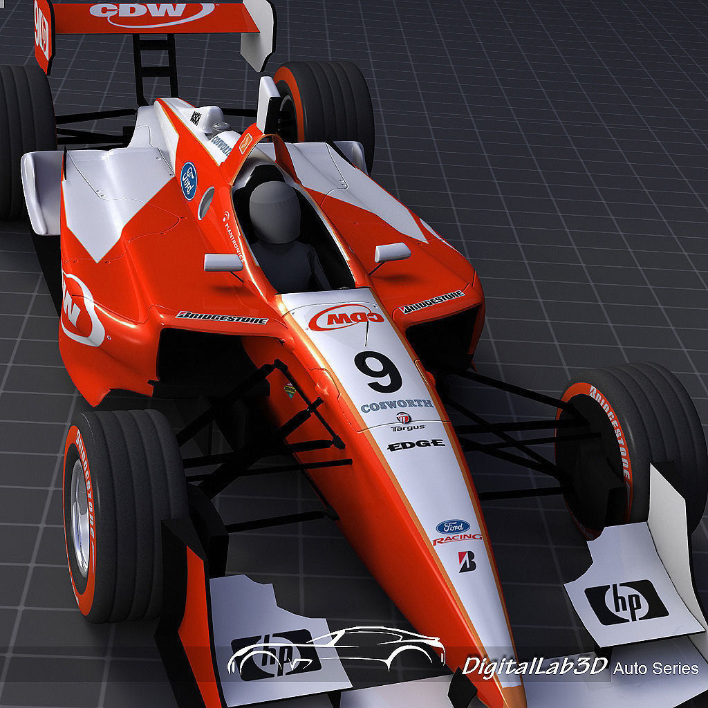2006 Champ Car CDW-RuSport Team 3D model_1