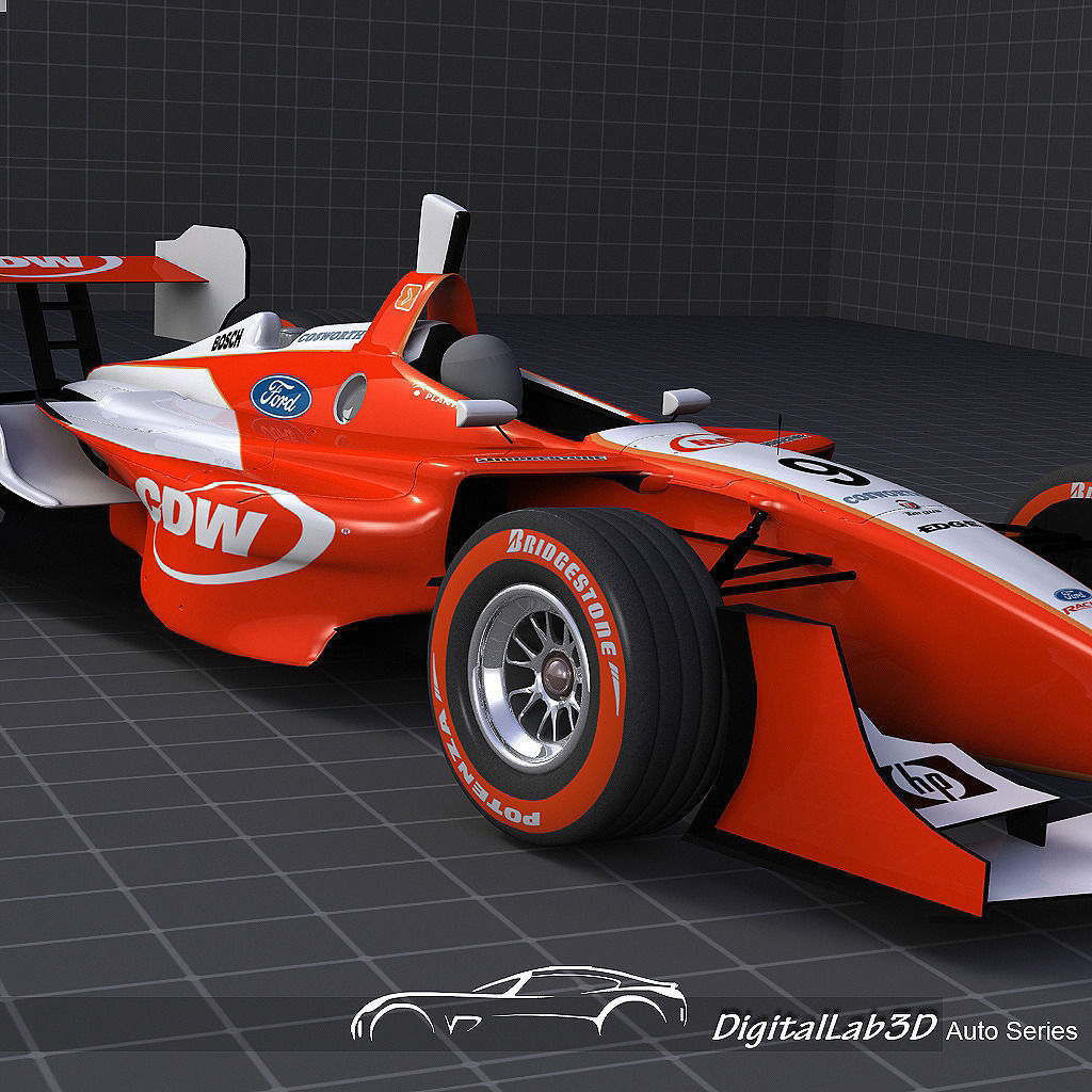 2006 Champ Car CDW-RuSport Team 3D model_5