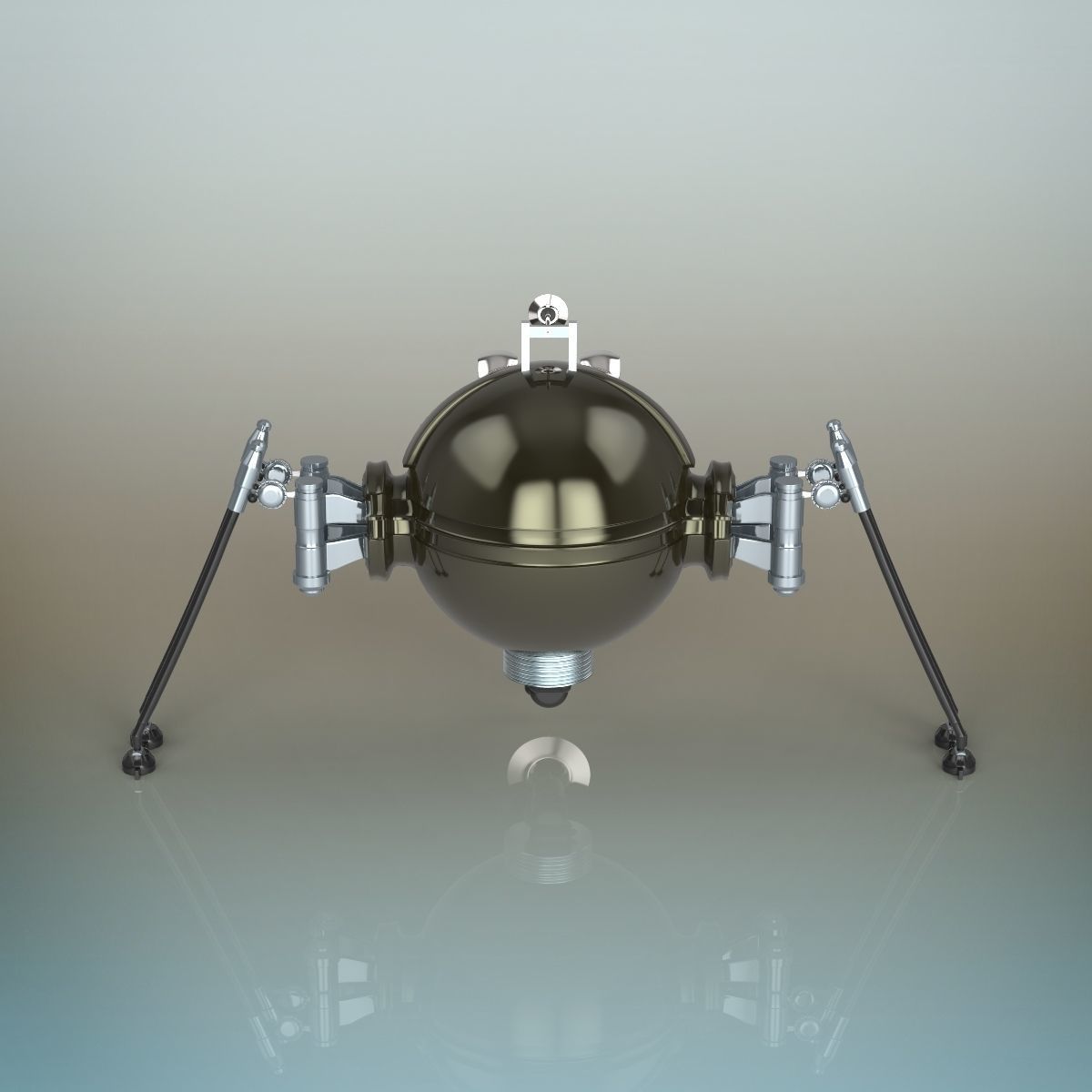 Spy robot 3D model_9