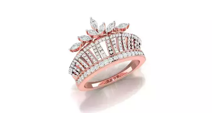 Women ring 3dm stl render detail 3D print model