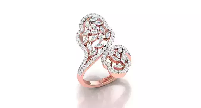 Women ring 3dm stl render detail 3D print model