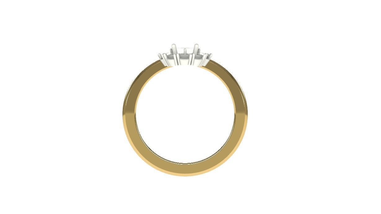 Fashion ring 3D print model_2