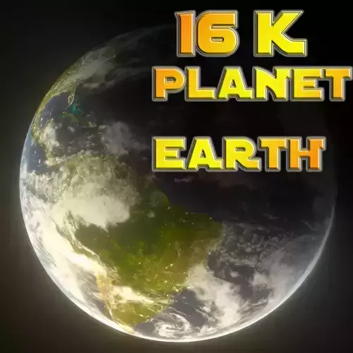 16k Earth Planet