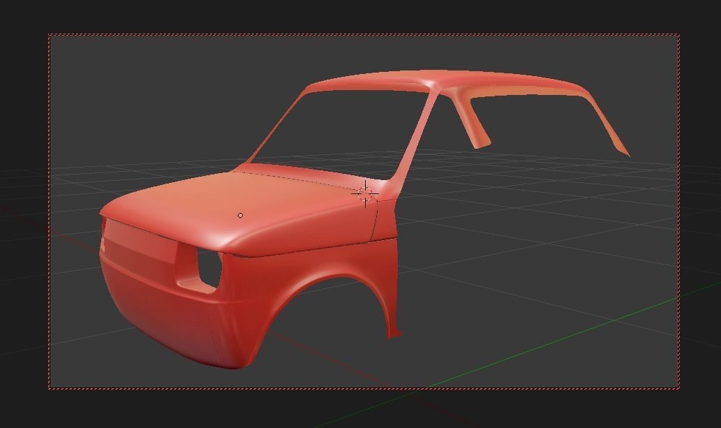 Fiat 126p 3D model_4