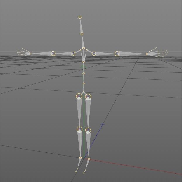 cartoon dude man lowpoly rigged Low-poly 3D model_5