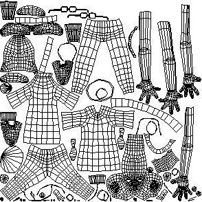 cartoon dude man lowpoly rigged Low-poly 3D model_4