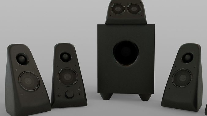 Surrond Sound Set 3D model