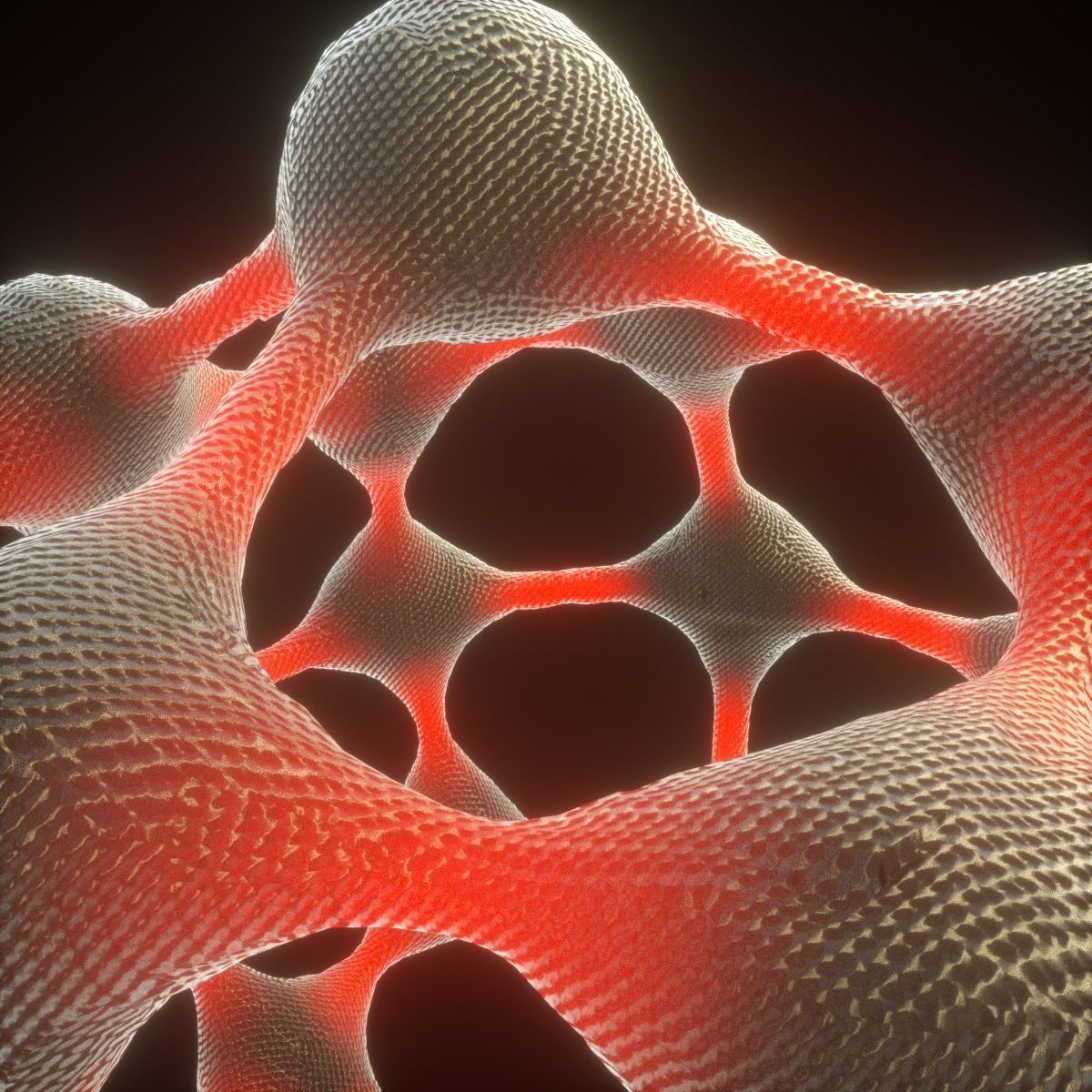 Carbon Structure Fullerene 3D model_2