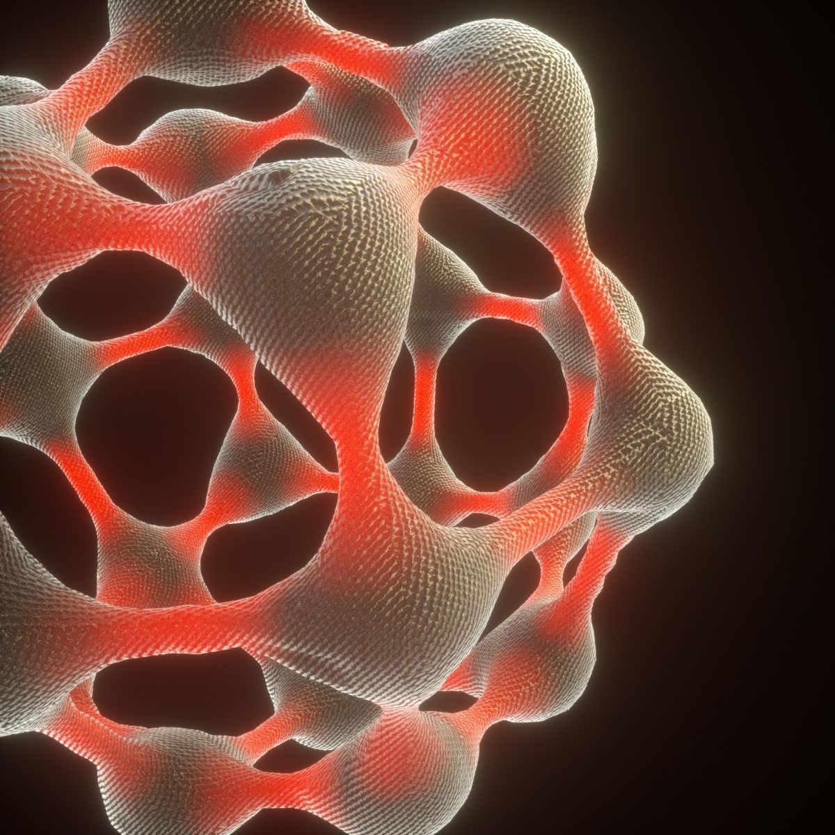 Carbon Structure Fullerene 3D model_3