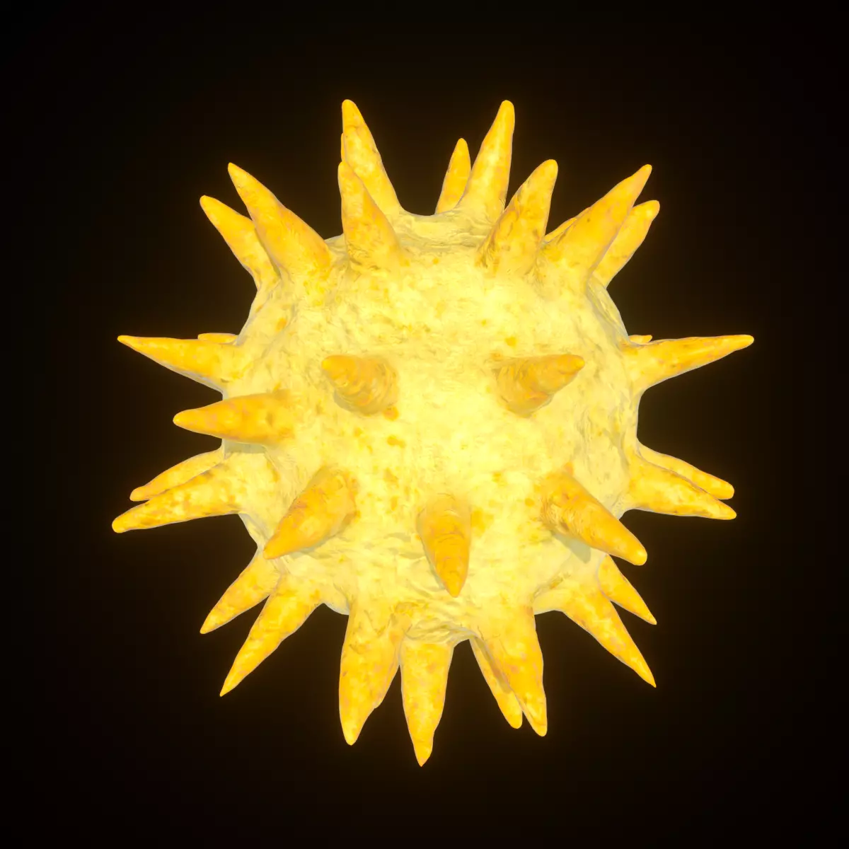 Hepatitis C Virus 3D model