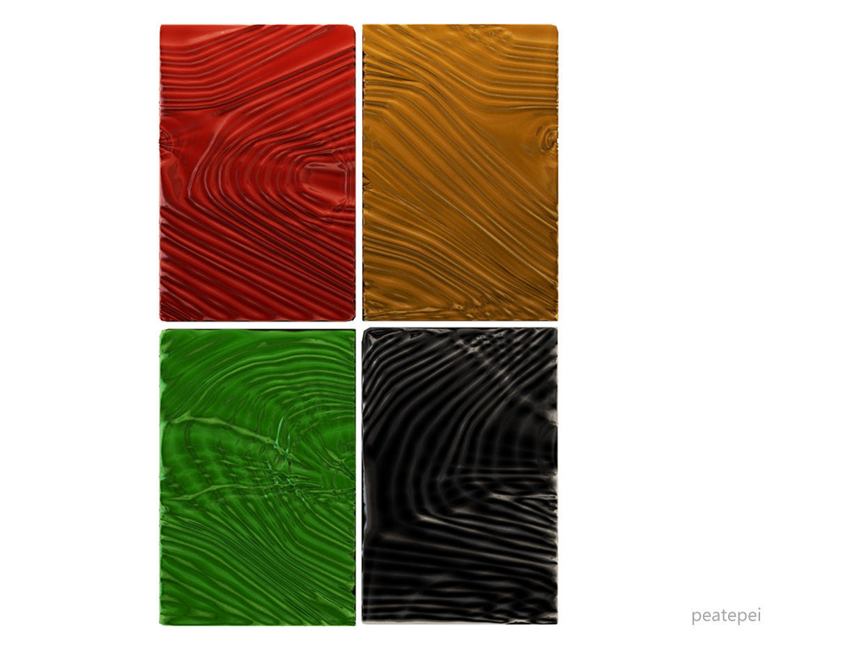 Tree pattern art 3D model_6