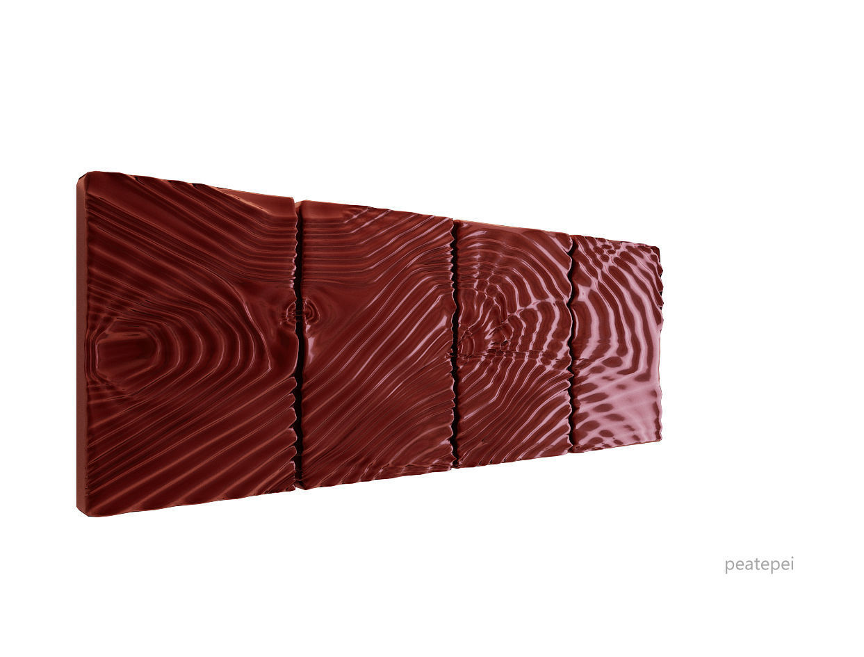 Tree pattern art 3D model_4