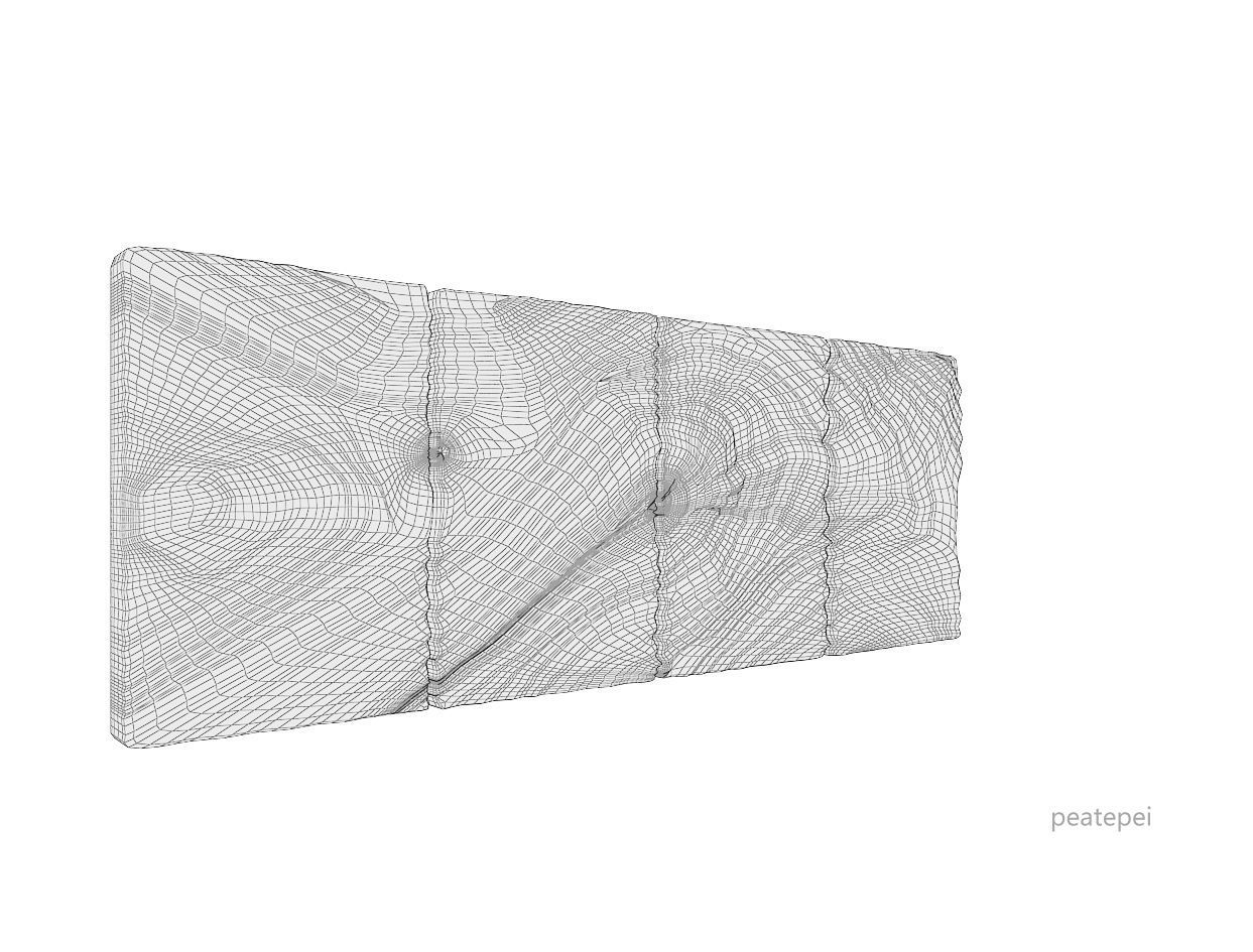 Tree pattern art 3D model_5