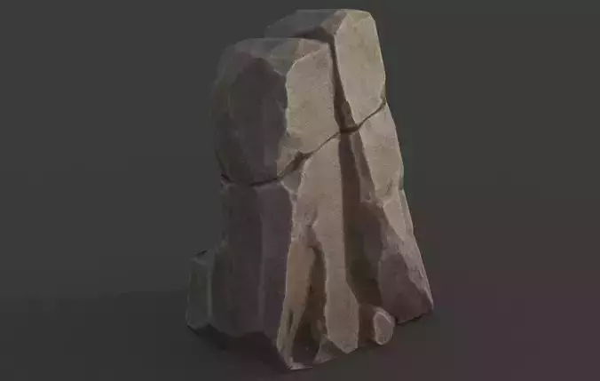 Cliff Rock Game Ready Prop
