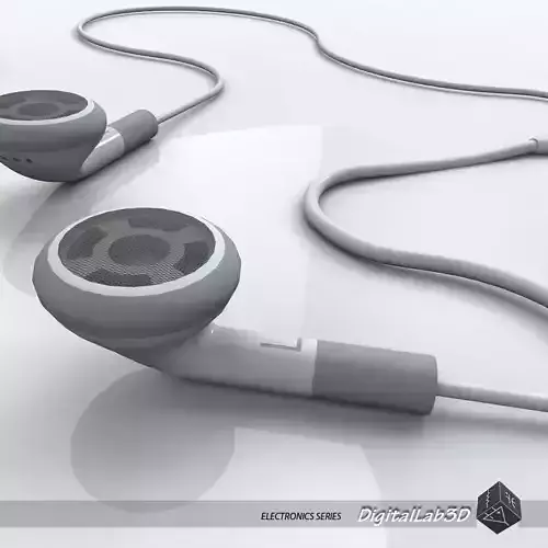 Earphones ipod - ipod 3D model