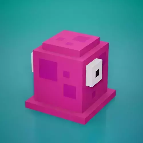 Voxel - Purple Goo