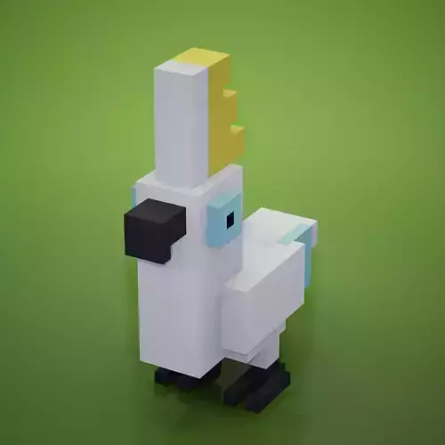 Voxel - Cockatoo Parrot