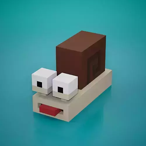 Voxel - Snail