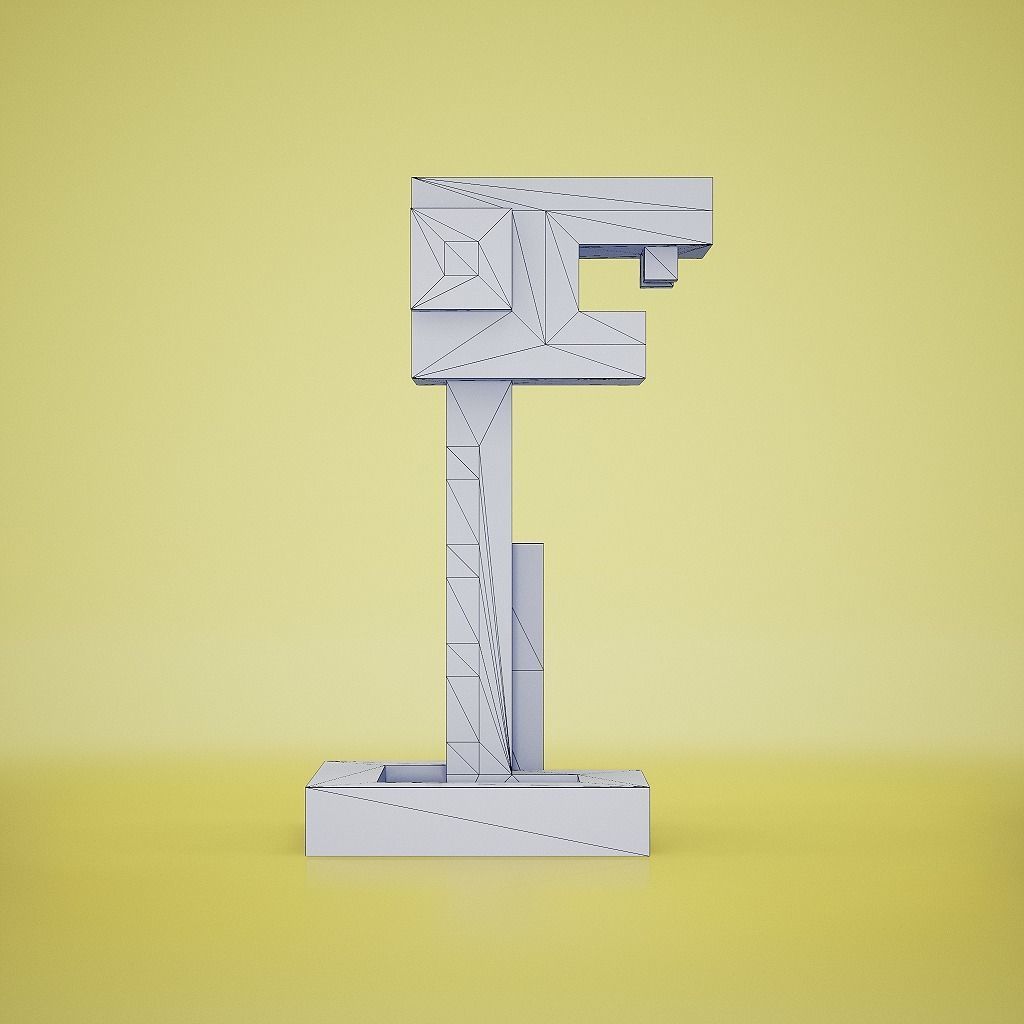 Voxel - Rattle Snake Low-poly 3D model_10