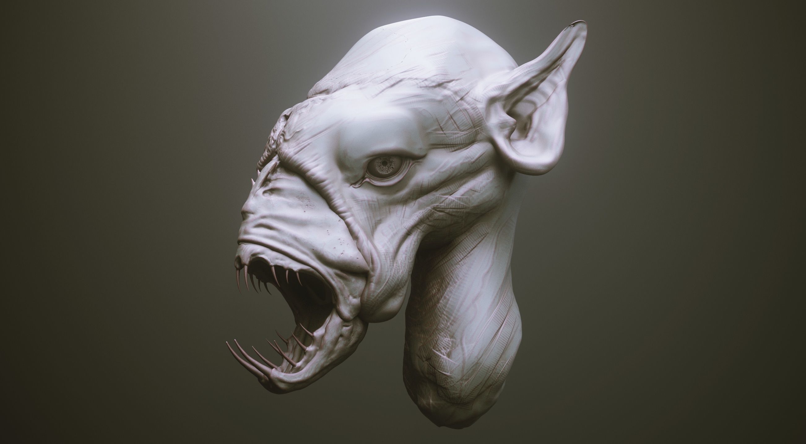 EYES - 28 Zbrush VDM creature eyes and 15 eyeballs 3D model_23