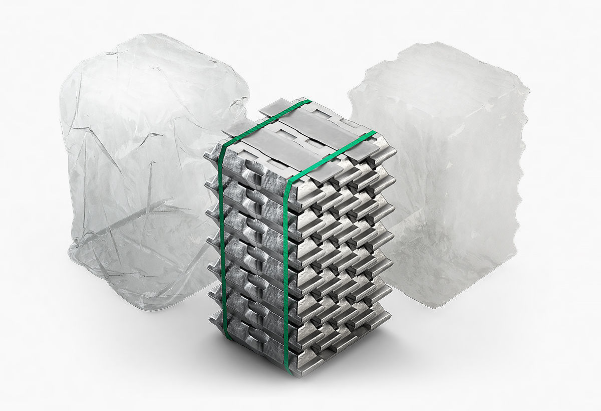 Aluminium Zinc Nickel Silver Titan Steel ingot 3 3D model_5