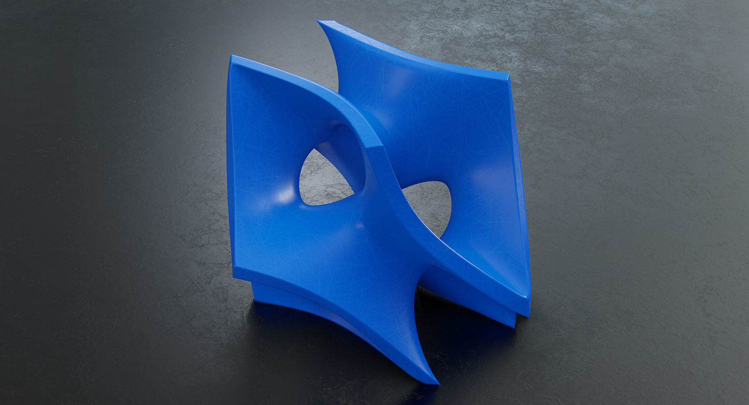 Math Object 0090 3D print model_4