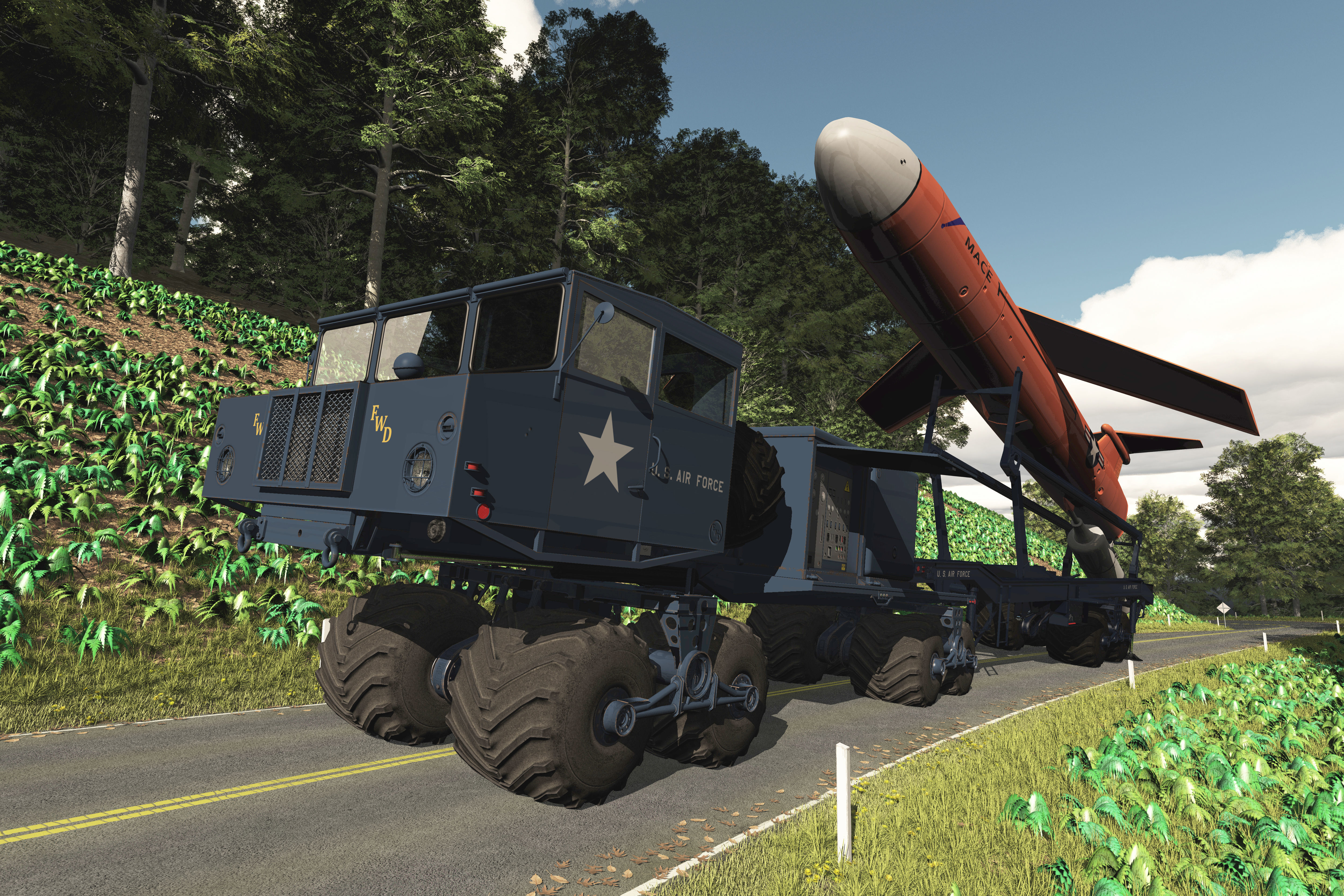 TM76 Mace Misslile 3D model_15