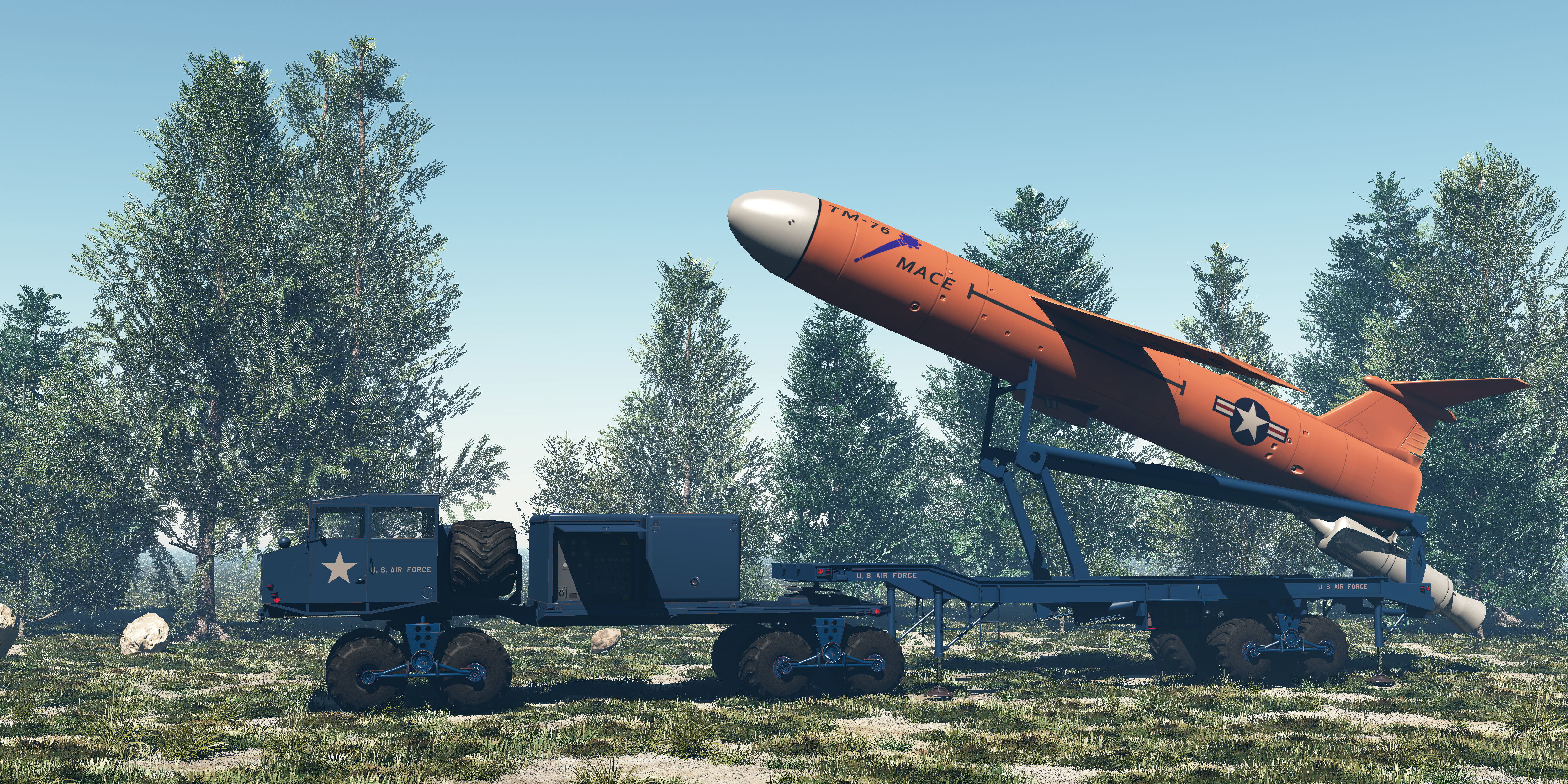 TM76 Mace Misslile 3D model_14