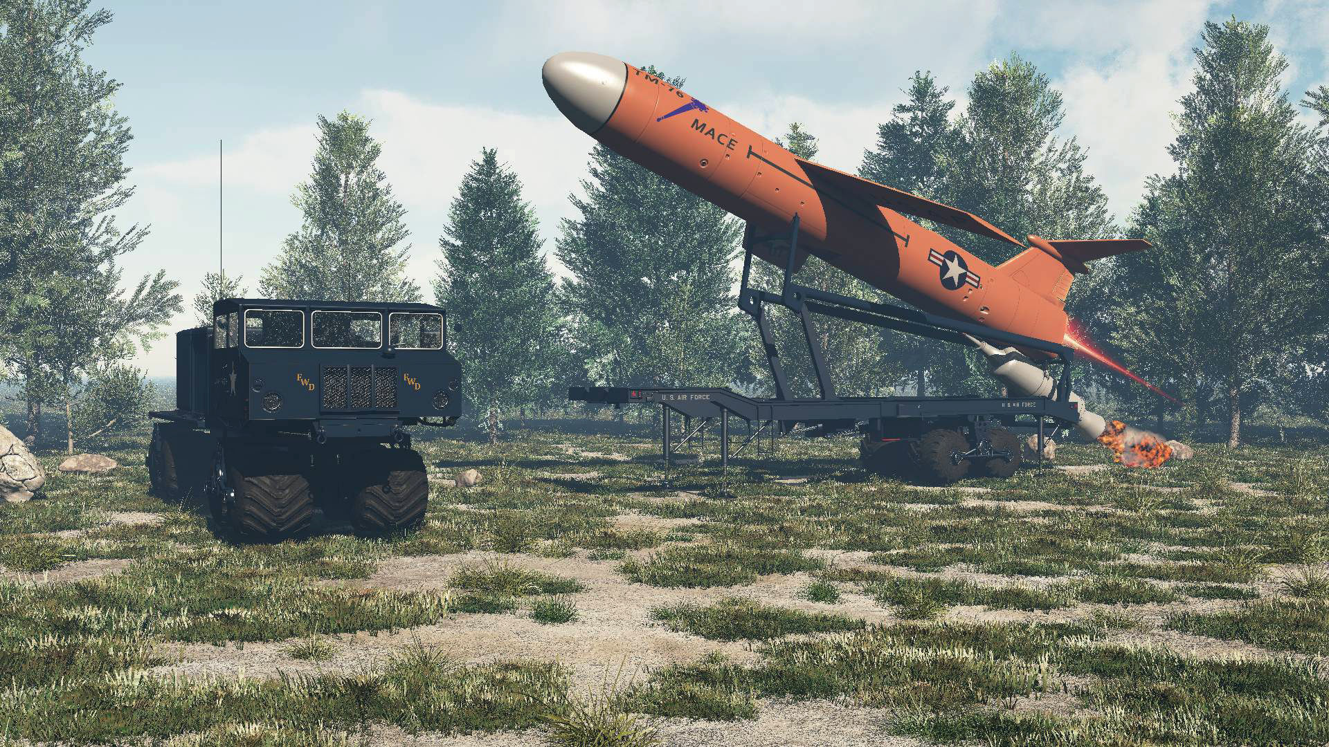 TM76 Mace Misslile 3D model_8