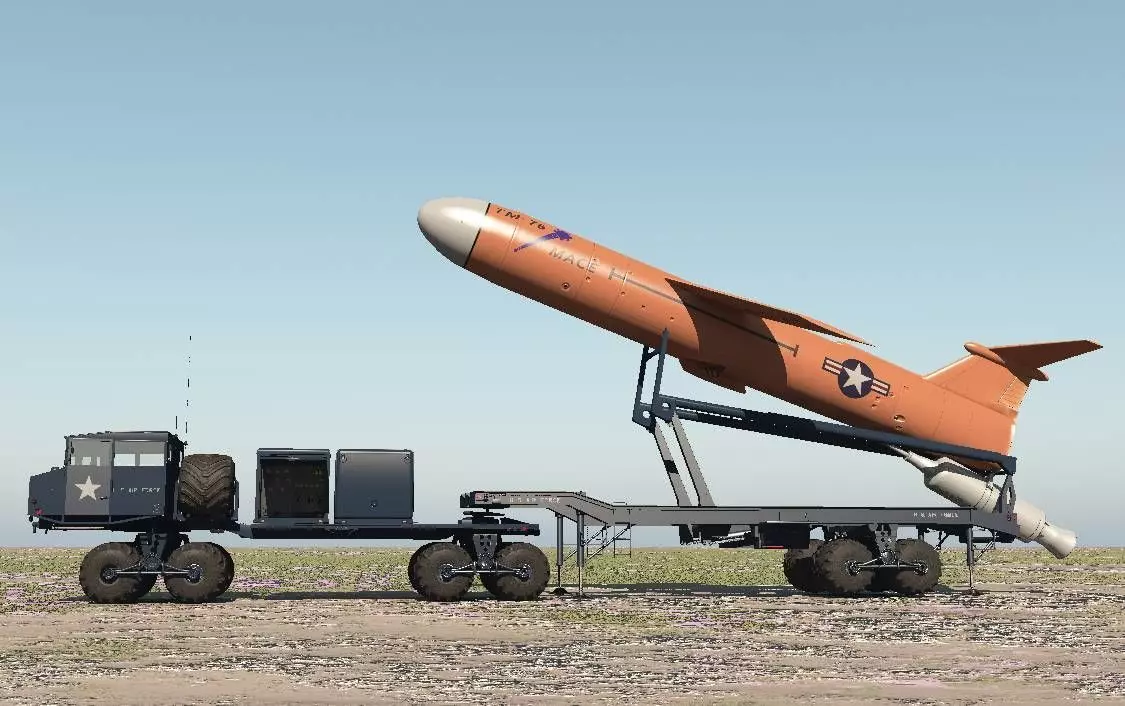 TM76 Mace Misslile 3D model_0