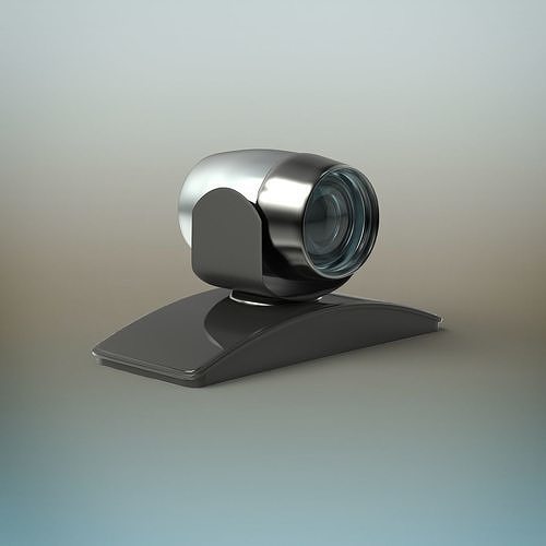 Camera webcam Low-poly 3D model