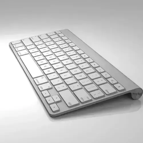 Mac Keyboard 3D model