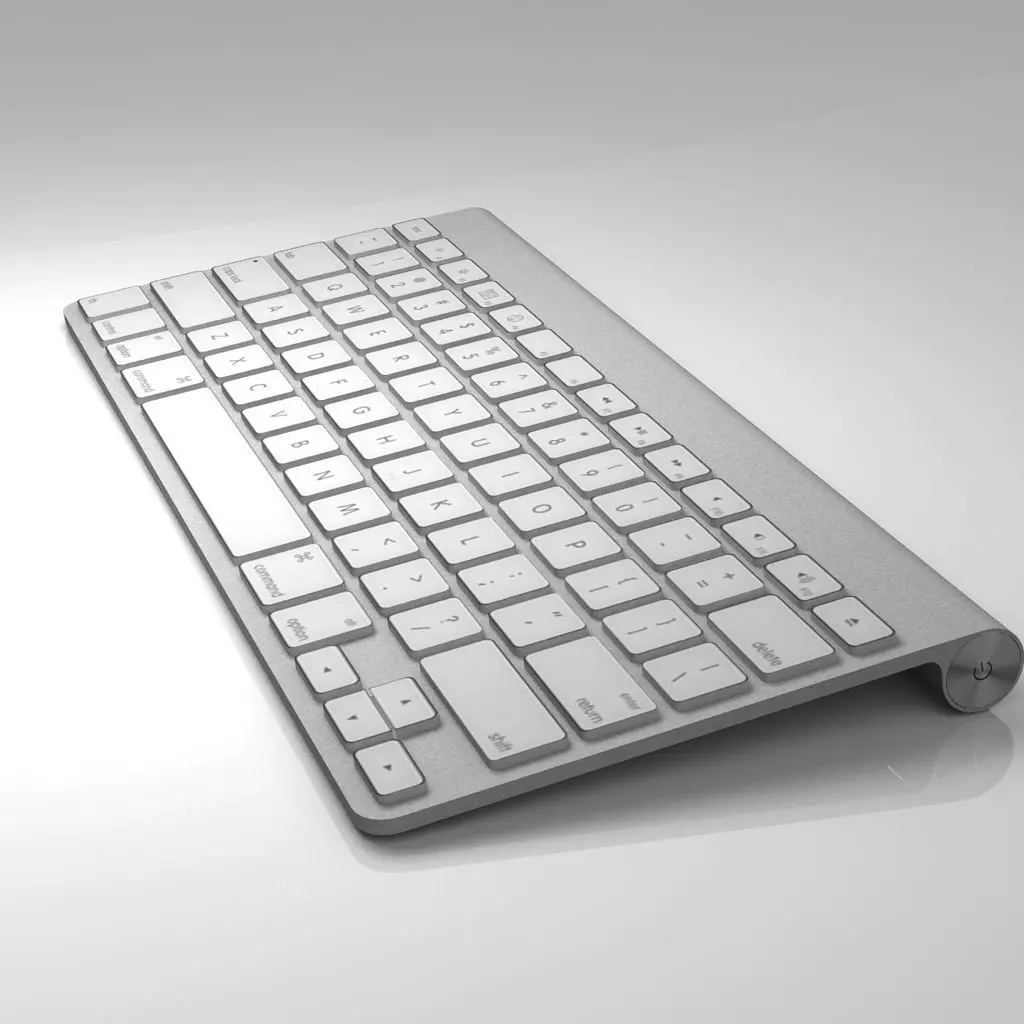 Mac Keyboard 3D model_0