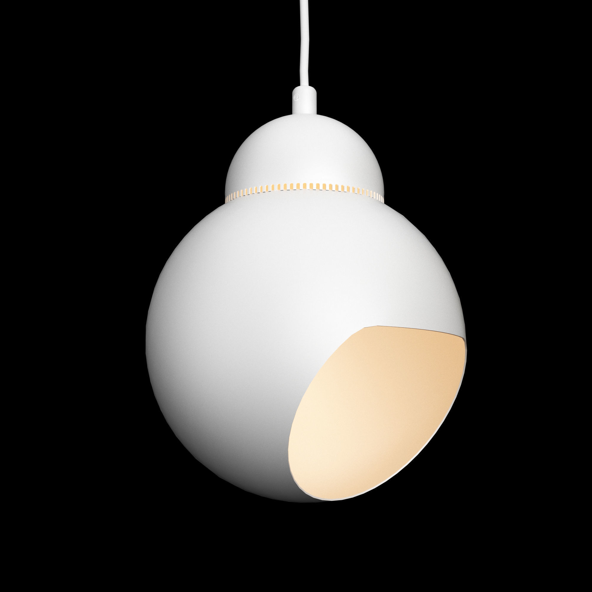 Pendant Lamps ARTEK  A110 A333 A338 3D model_5