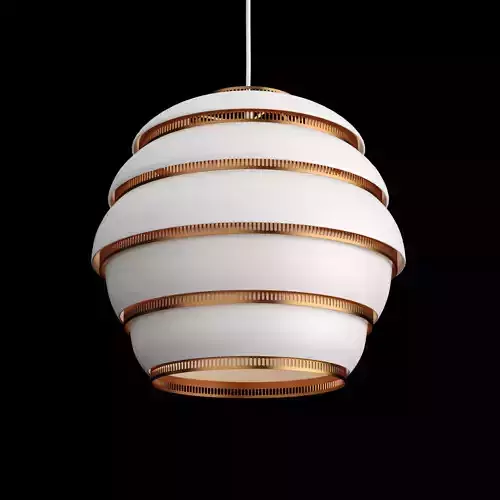 Pendant Lamp ARTEK  A331 Beehive 3D model