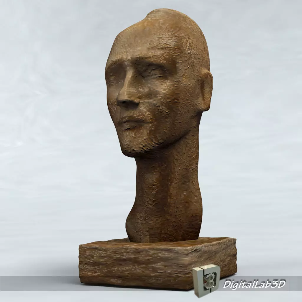 Head Mural 3D model_0