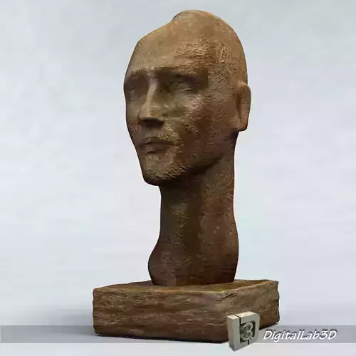 Head Mural 3D model