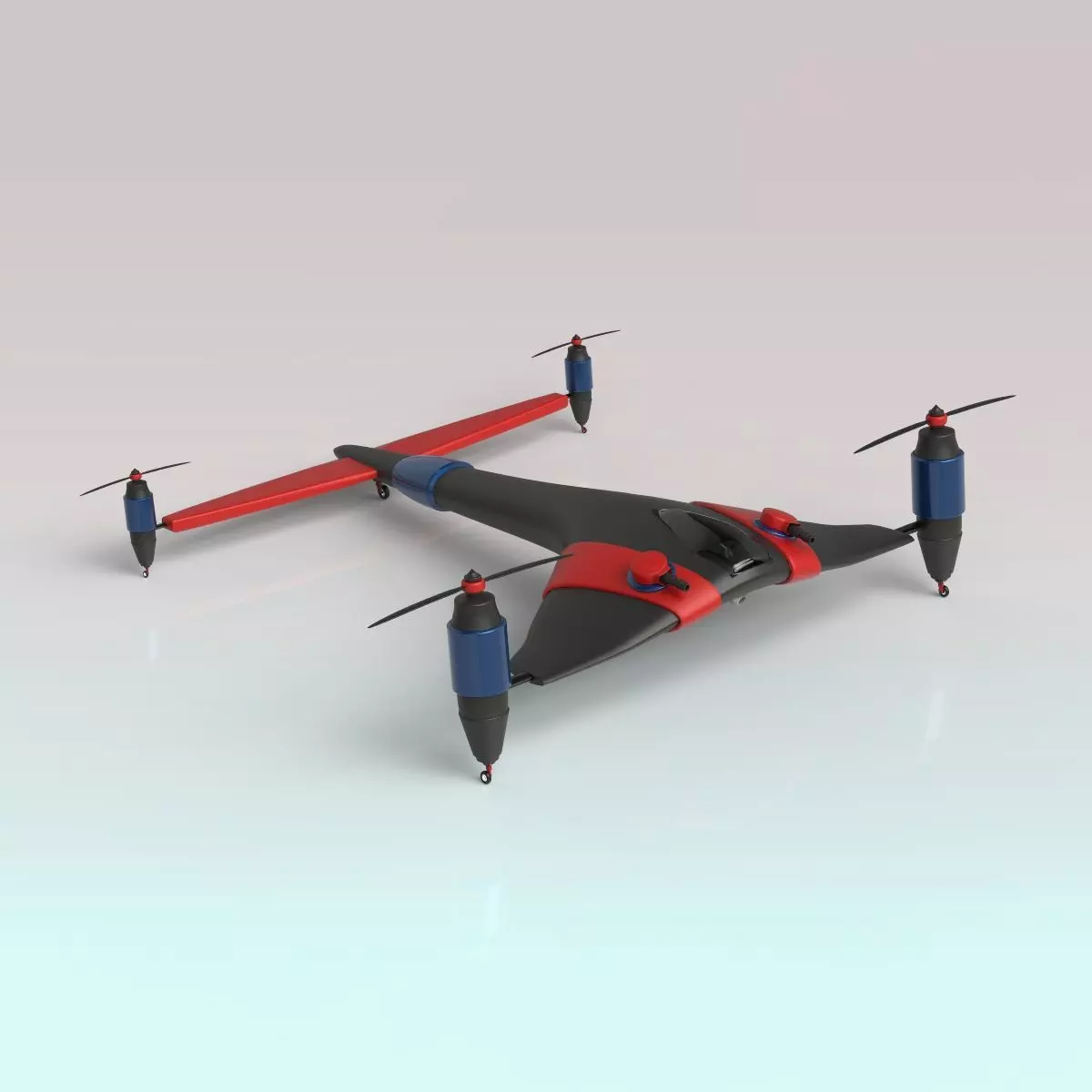 Battle Drone 3D model_0