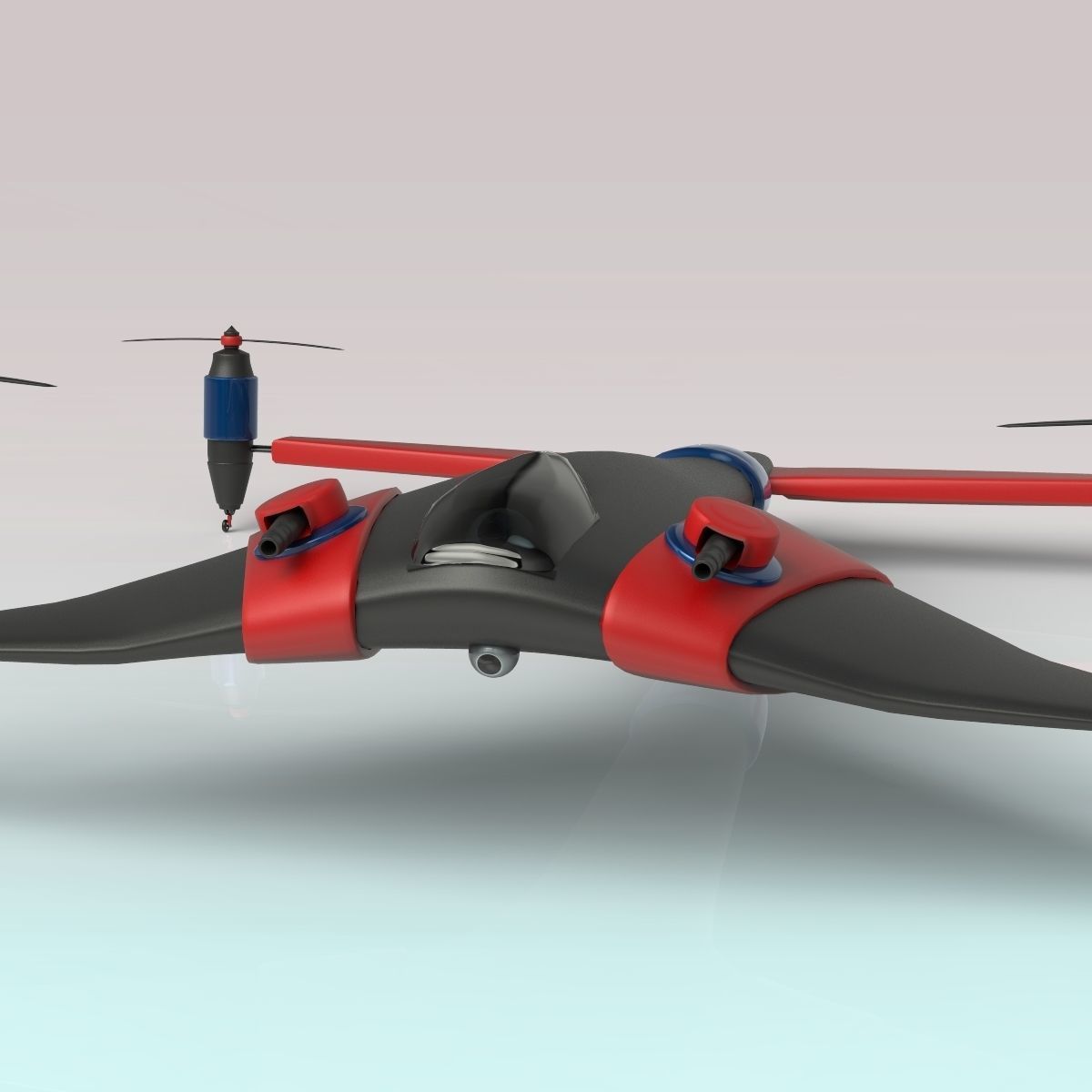 Battle Drone 3D model_2