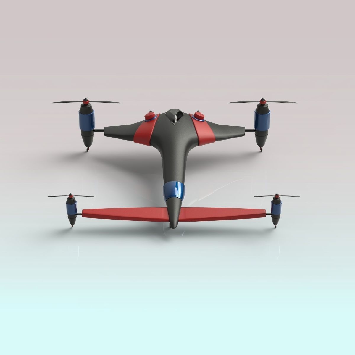 Battle Drone 3D model_4